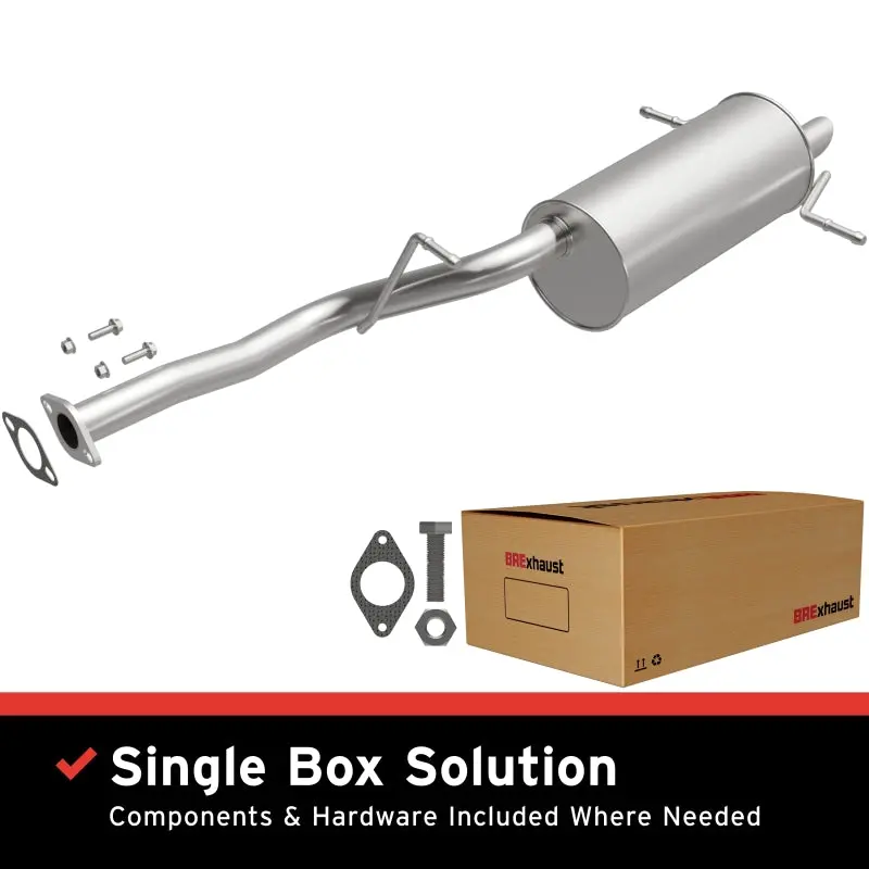 Bre Exhaust 02-05 Forester 2.5L Muffler Kit 1
