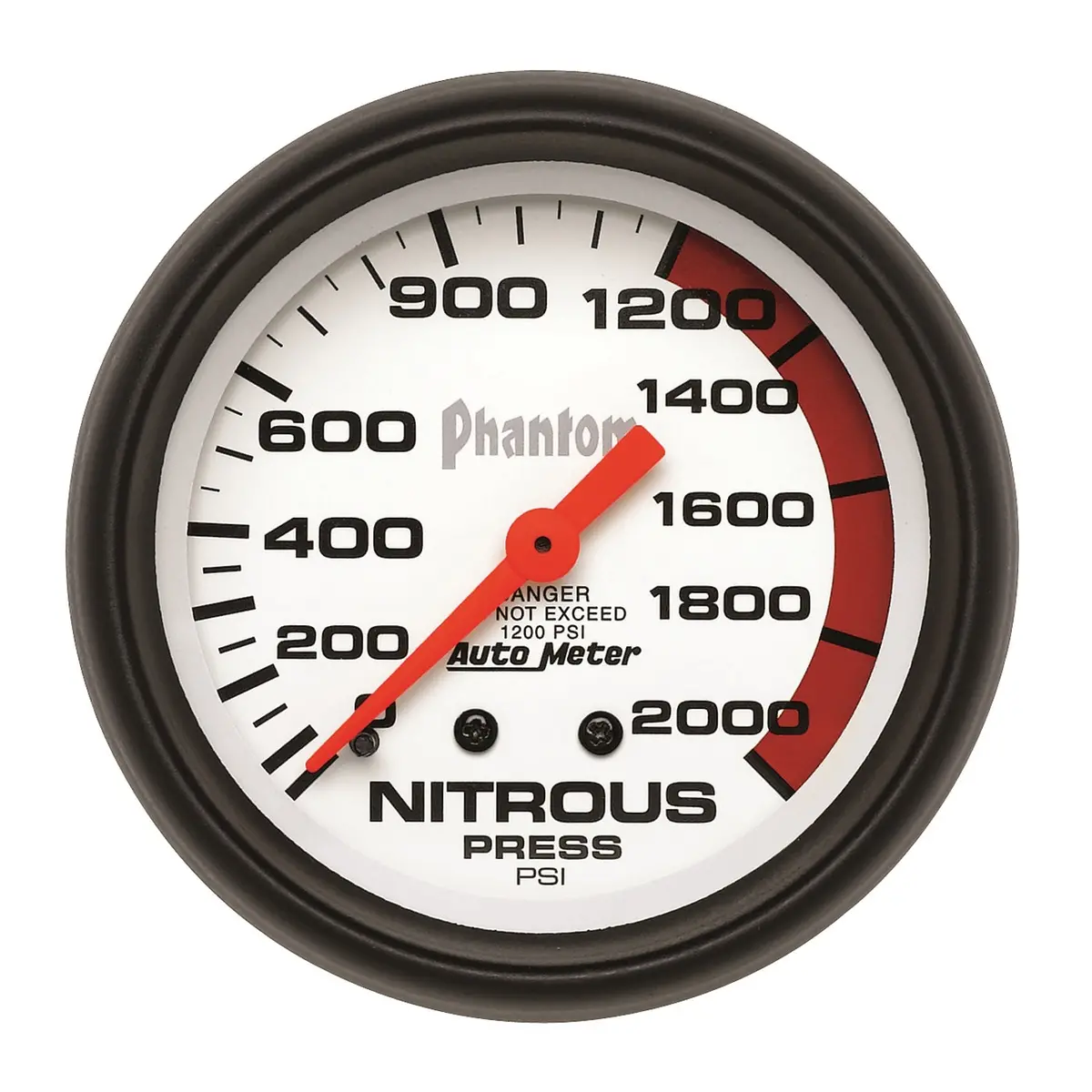 2-5/8 In. Nitrous Pressure 0-2000 Psi Phantom 1
