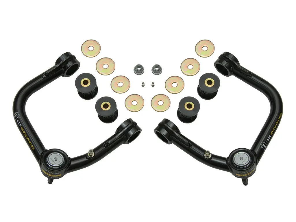 Icon 2005-2023 Toyota Tacoma Tubular Front Upper Control Arm W/ Delta Joint Kit 1
