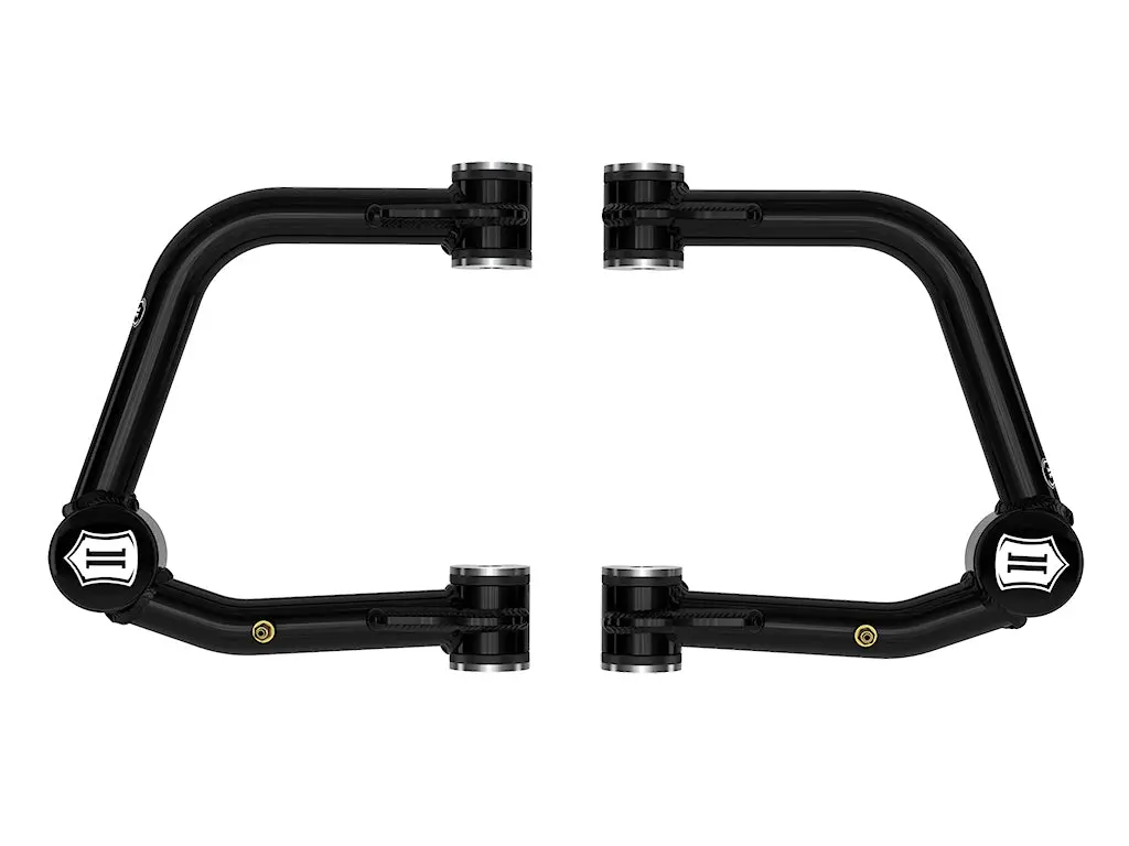 Icon 2024 Toyota Tacoma/2024 Toyota Land Cruiser 250 Series Front Tubular Upper Control Arms W/ Delta Joint Pro 1