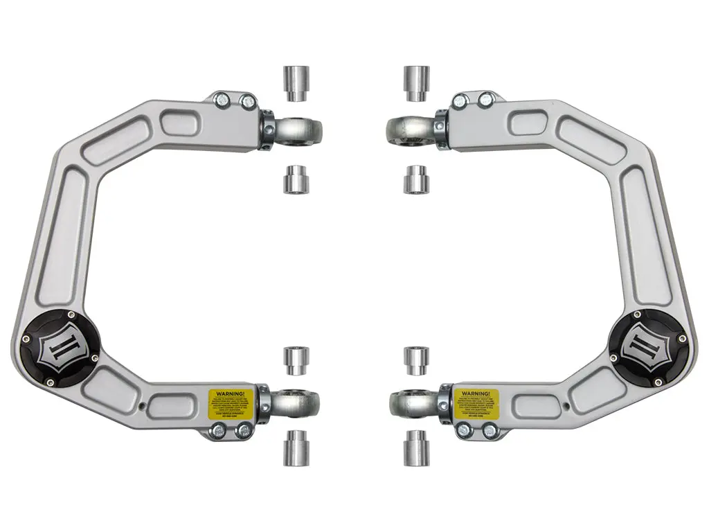 Icon 2007-2014 Toyota Fj Cruiser/2003-2024 Toyota 4Runner/2003-2023 Lexus Gx Billet Upper Control Arm W/ Delta Joint Kit 1