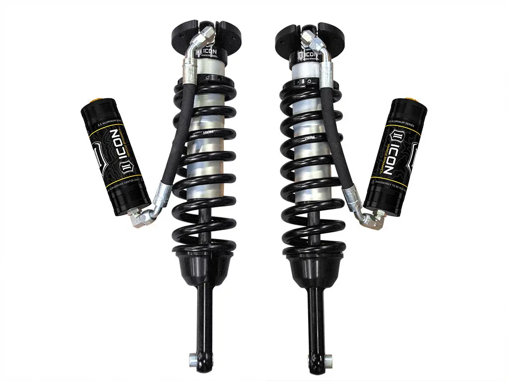 Icon 2005-2023 Toyota Tacoma 2.5 Vs Extended Travel Remote Reservoir Coilover Kit 1