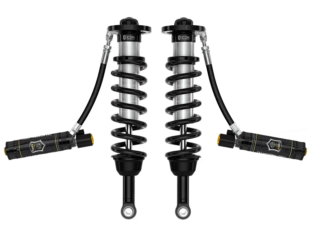 Icon 2024 Toyota Tacoma 2.5 Vs Coilover Kit Remote Reservoir W/ Cdev Pair 1