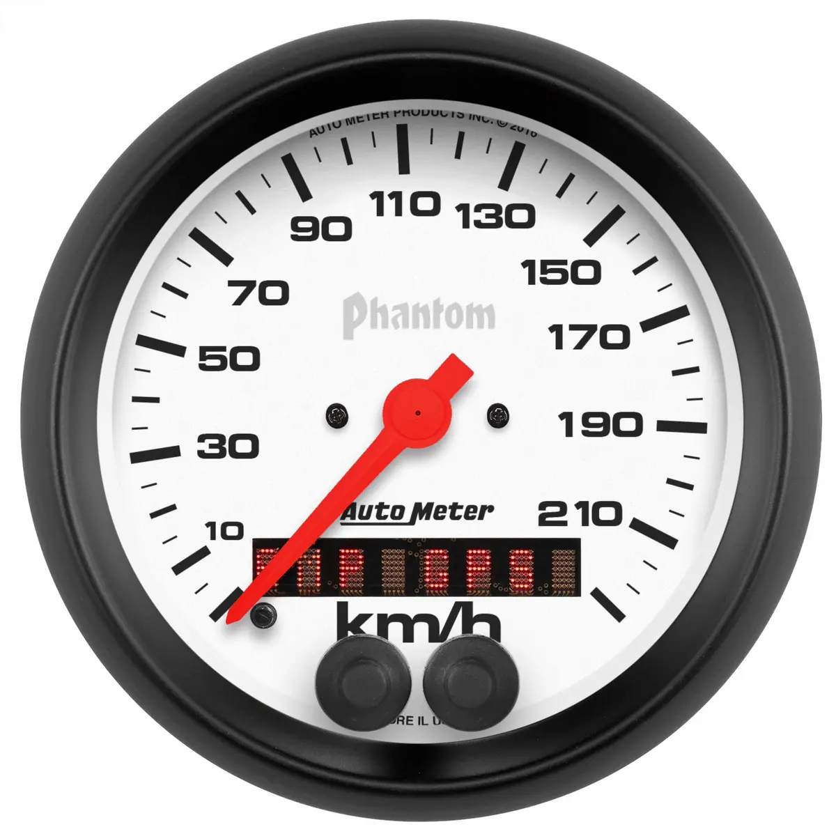 3-3/8 In. Speedo 225 Km/H Gps Phantom 1