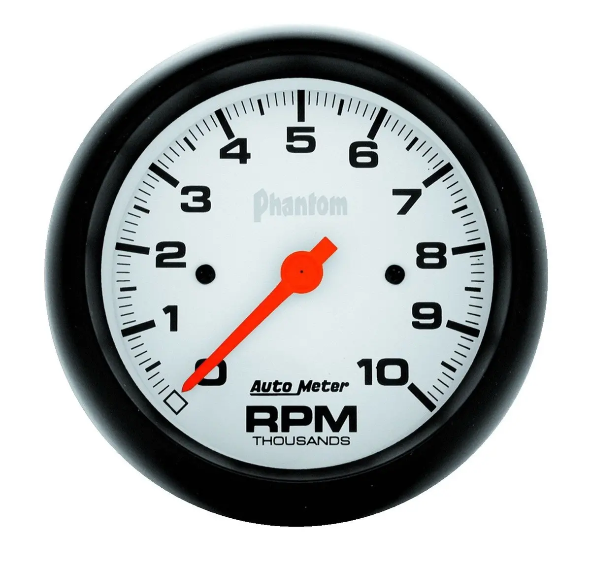 3-3/8 In. In-Dash Tachometer 0-10000 Rpm Phantom 1