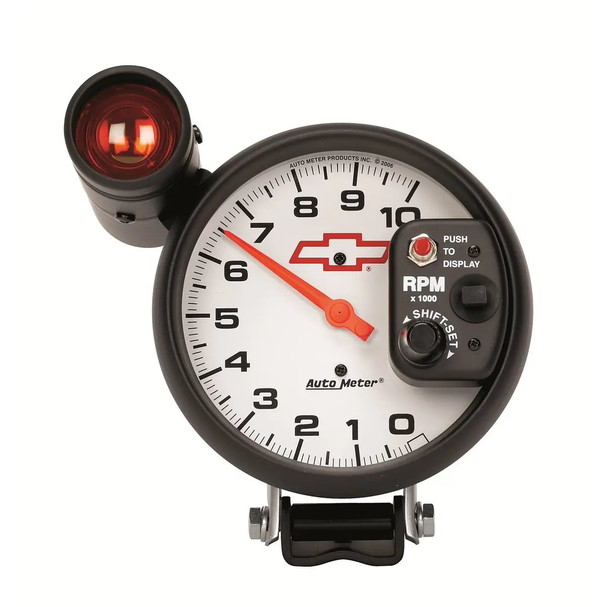 5 In. Pedestal Tachometer 0-10000 Rpm Gm White 1