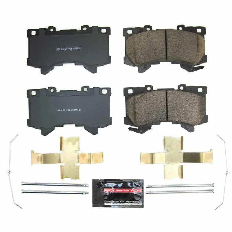 Power Stop 2022 Lexus Lx600 Front Z23 Evo Sport Brake Pads W/Hardware 1