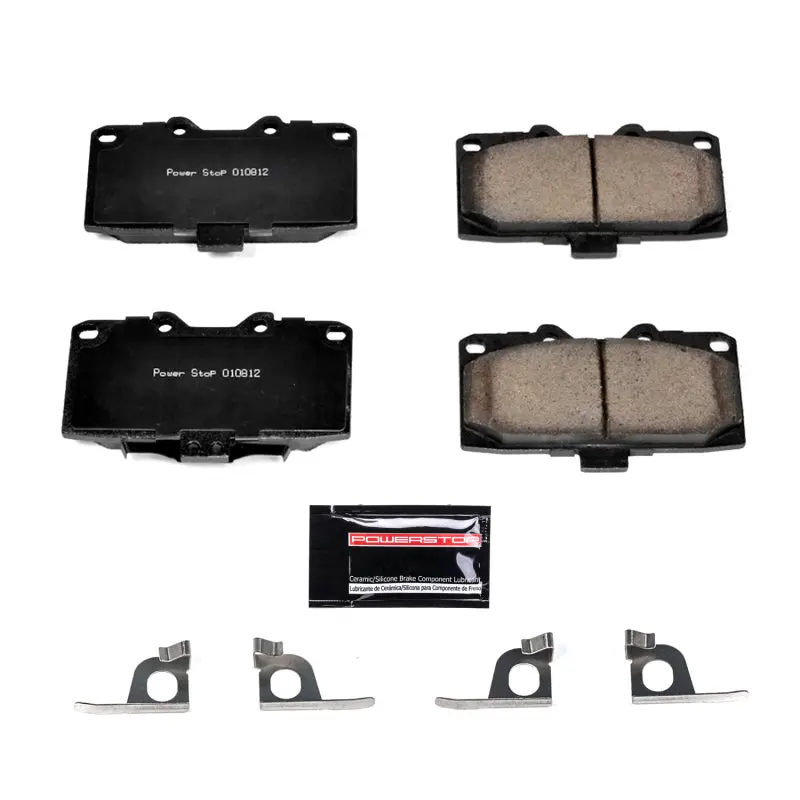 Power Stop 06-07 Subaru Impreza Front Z23 Evolution Sport Brake Pads W/Hardware 1