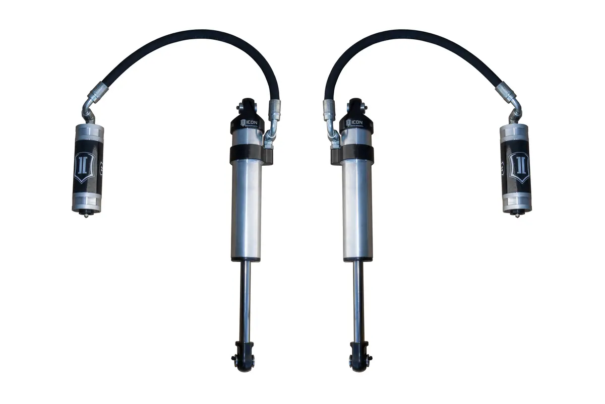 Icon 2003-2024 Toyota 4Runner/2005-2023 Toyota Tacoma/2007-2014 Toyota Fj Cruiser Front 2.5 Vs Long Travel Remote Reservoir Secondary Shocks Pair 1