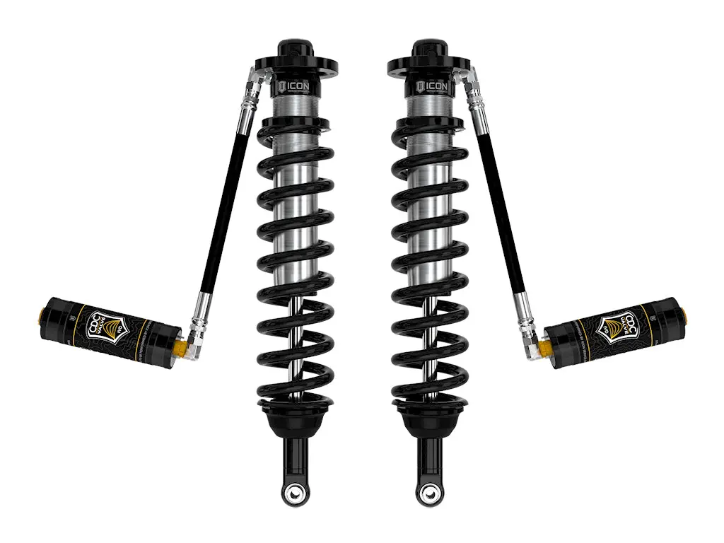 Icon 2005-2023 Toyota Tacoma/2003-2024 Toyota 4Runner/2007-2014 Toyota Fj Cruiser 2.5 Vs Remote Reservoir W/ Cdcv Long Travel Coilover Kit 1
