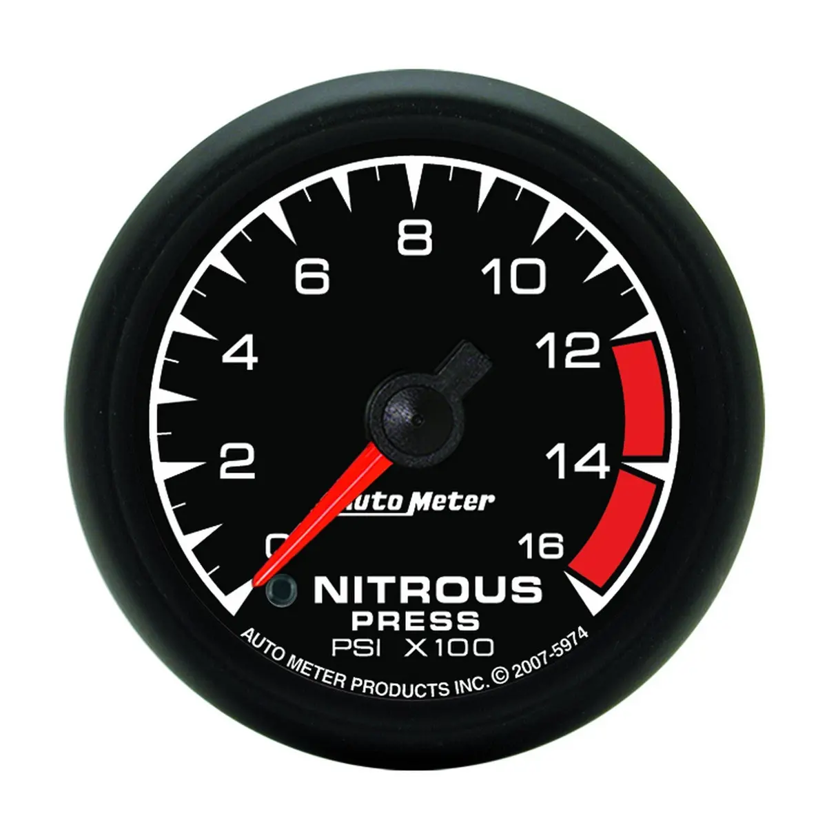 2-1/16 In. Nitrous Pressure 0-1600 Psi Es 1