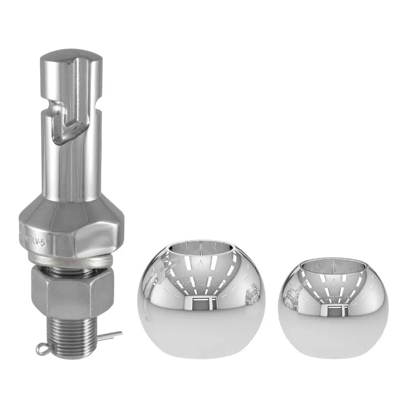 Curt Switch Ball Trailer Hitch Ball Set – Includes 2In And 2-5/16In Balls On 1In × 2-1/4In Shank 1