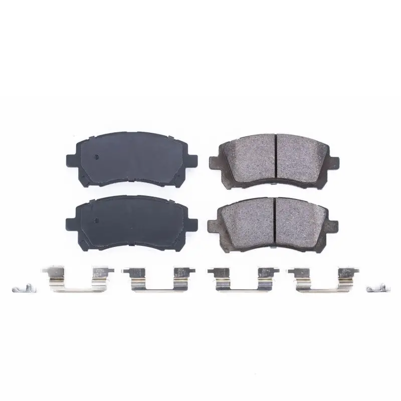 Power Stop 98-02 Subaru Forester Front Z17 Evolution Ceramic Brake Pads W/Hardware 1