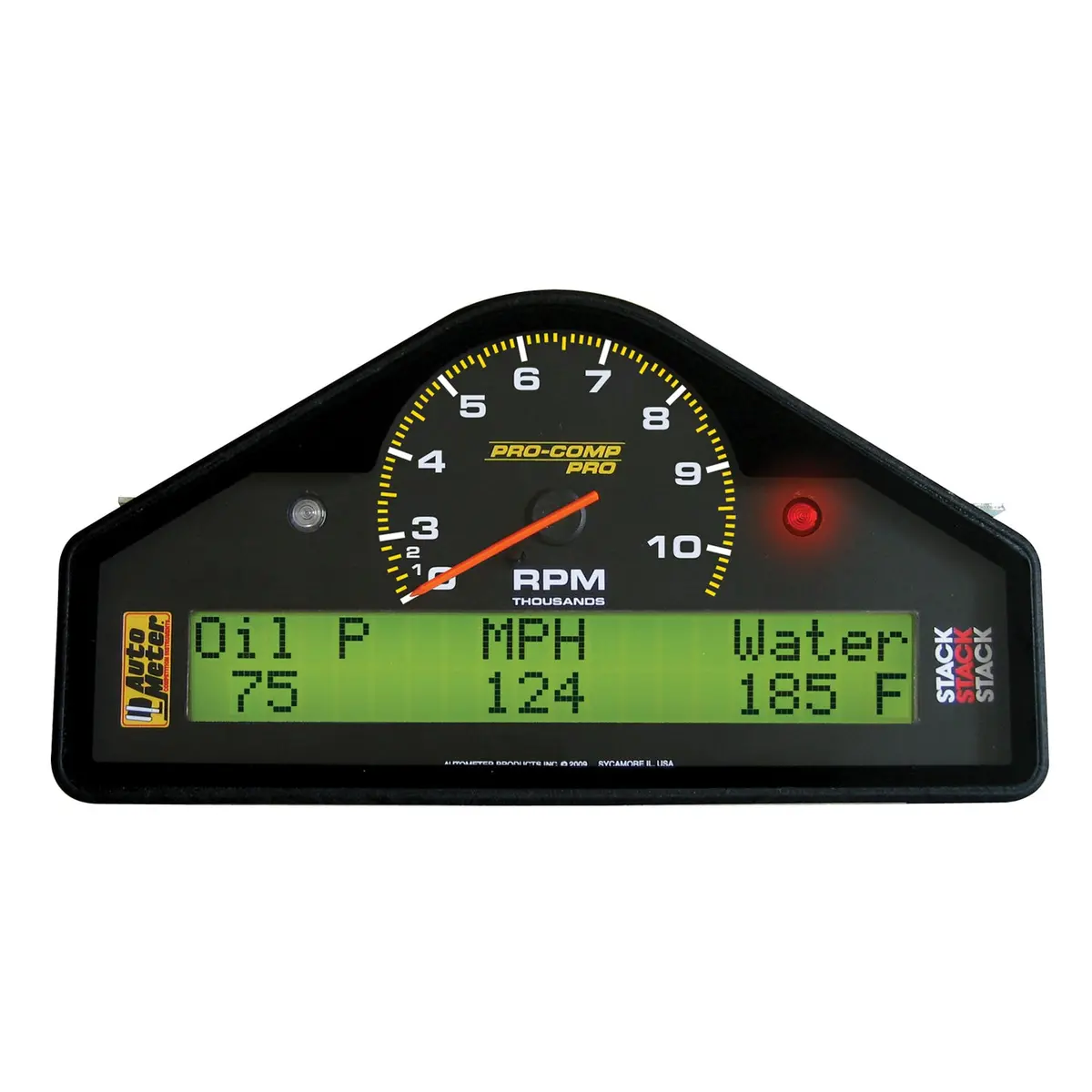 Street Dash 0-3-10.5K Rpm Pro-Comp Pro 1