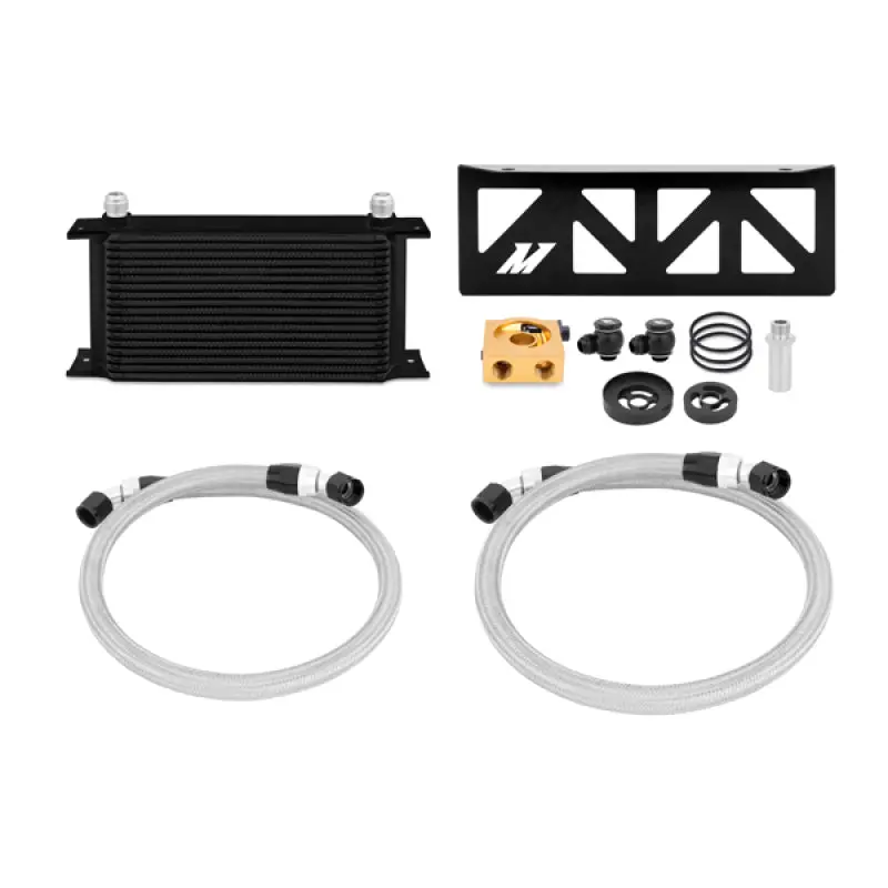 Mishimoto 13+ Subaru Brz/Scion Fr-S Thermostatic Oil Cooler Kit - Black 1