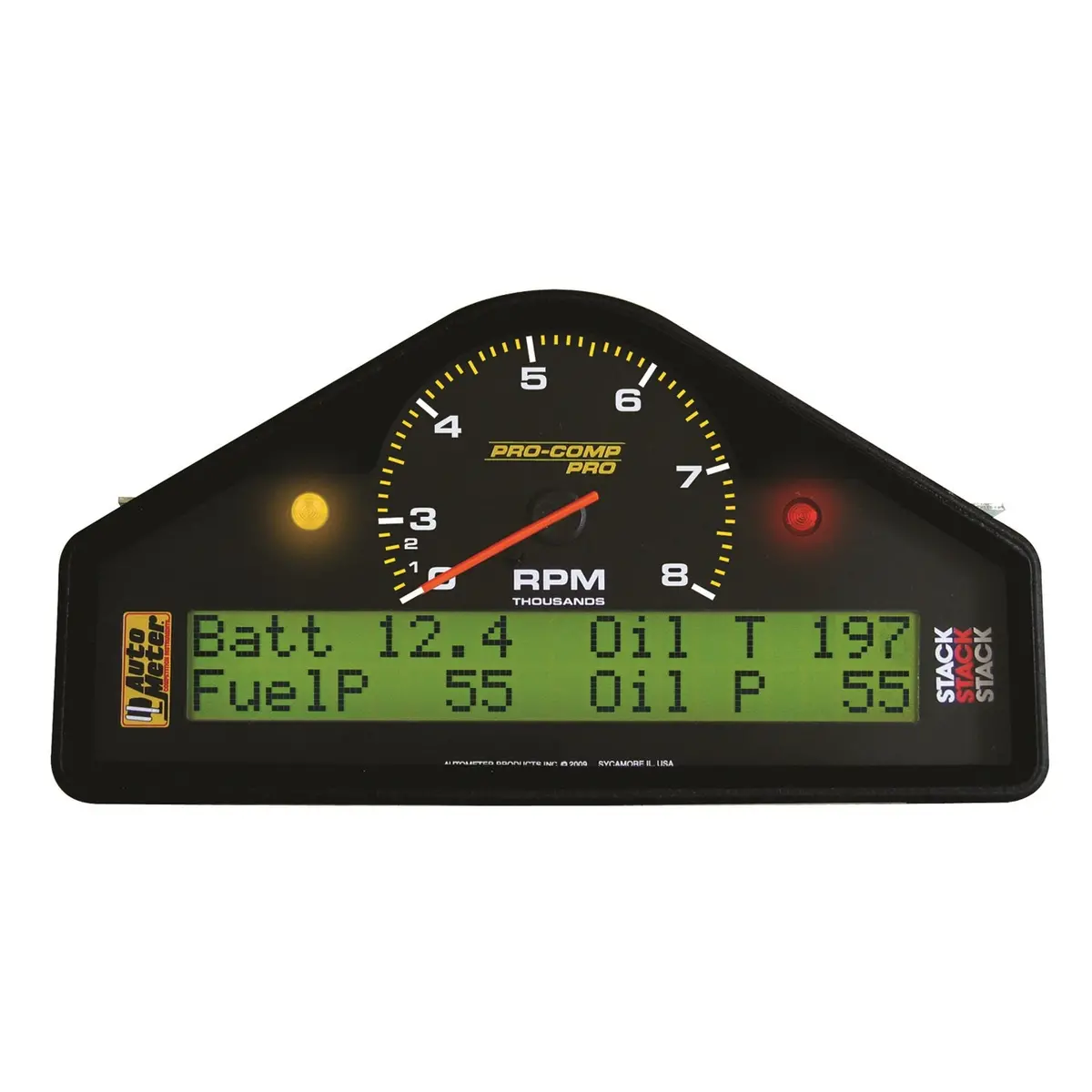 Race Dash 0-3-8K Rpm Pro-Comp Pro 1