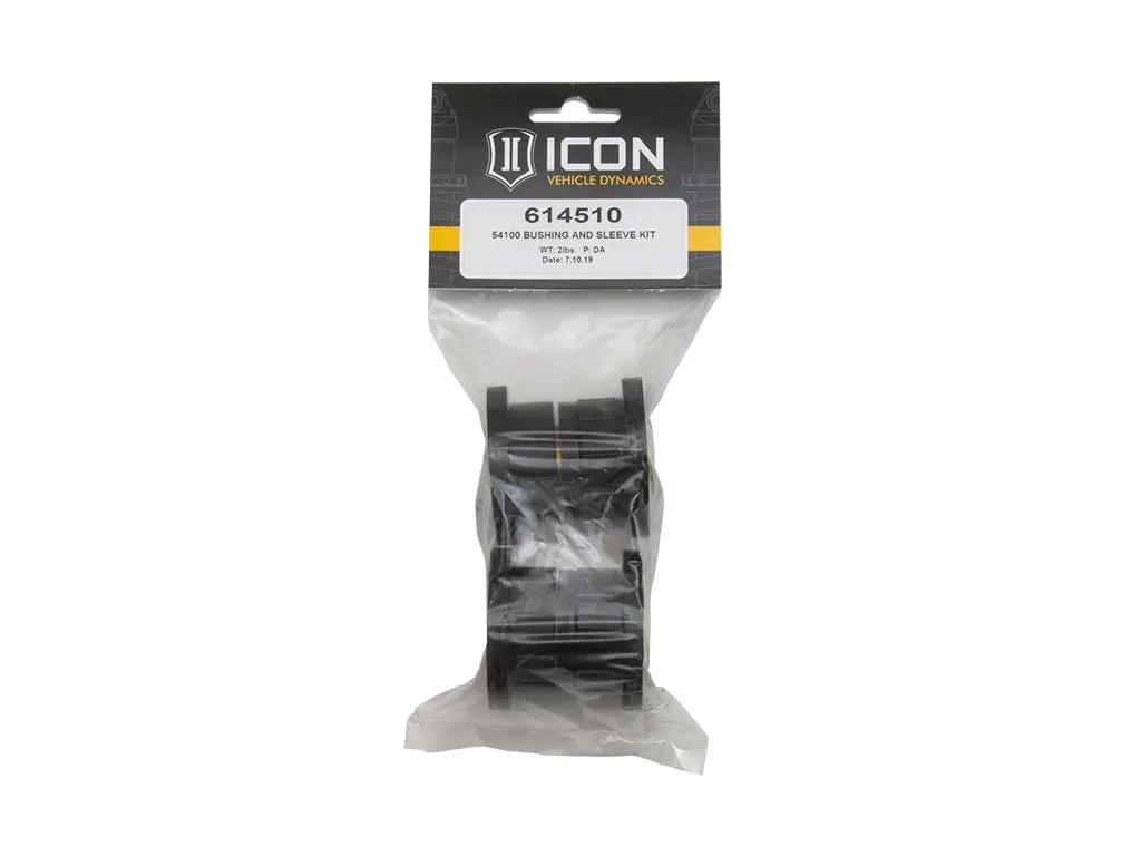 Icon 54100 Rear Upper Link Bushing & Sleeve Service Kit 1