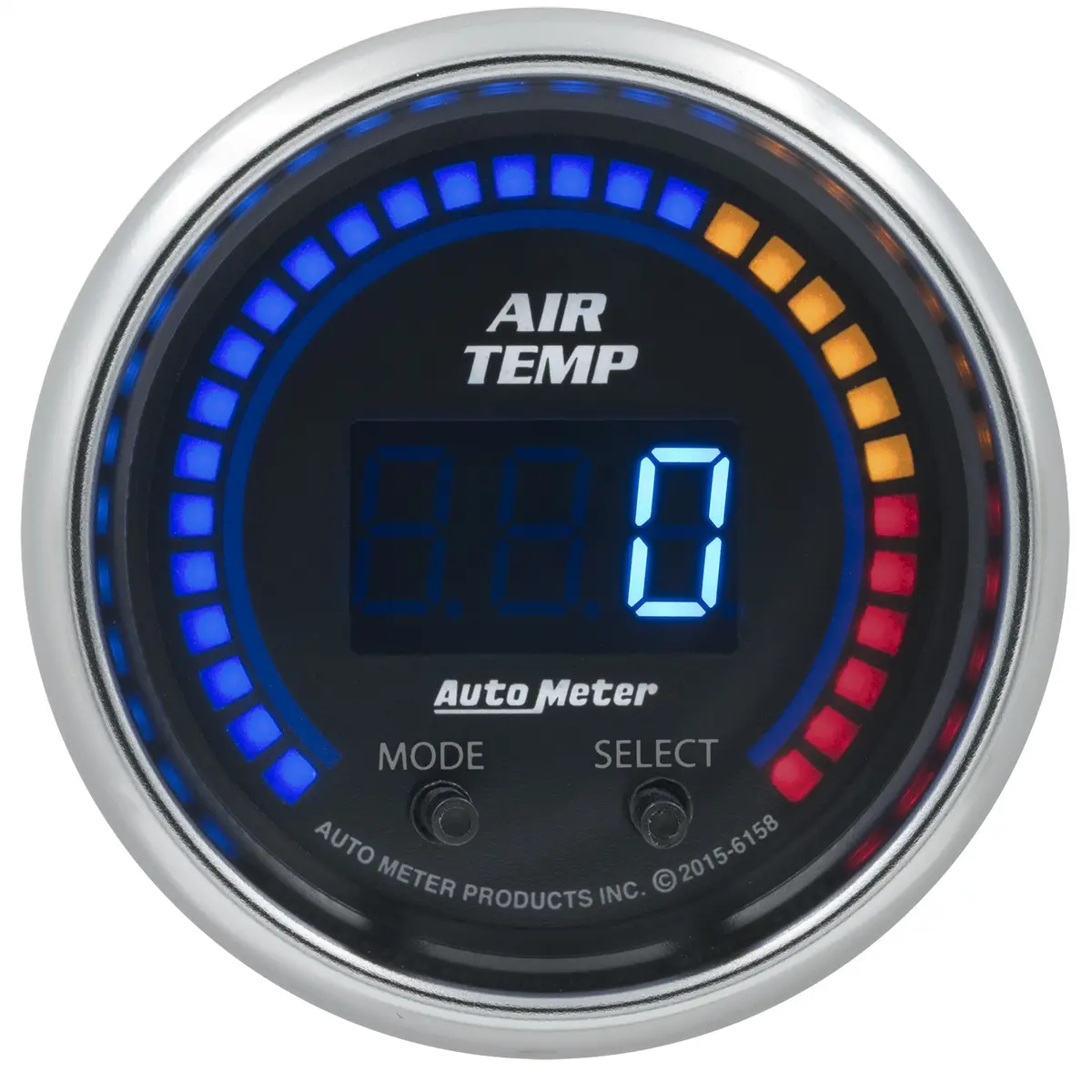2-1/16 In. Dual Air Intake Temperature 0-300 Fahrenheit Cobalt 1