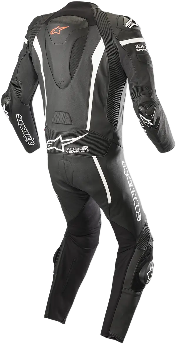 Alpinestars Missile One-Piece Leather Racing Suit – Black/Red Fluorescent/White, Us 44 / Eu 54 (3150118-1321-54) 1