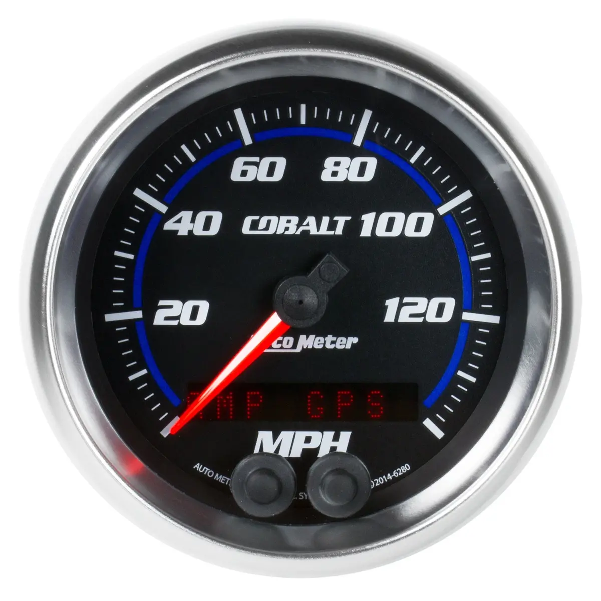 3-3/8 In. Gps Speedometer 0-140 Mph Cobalt 1