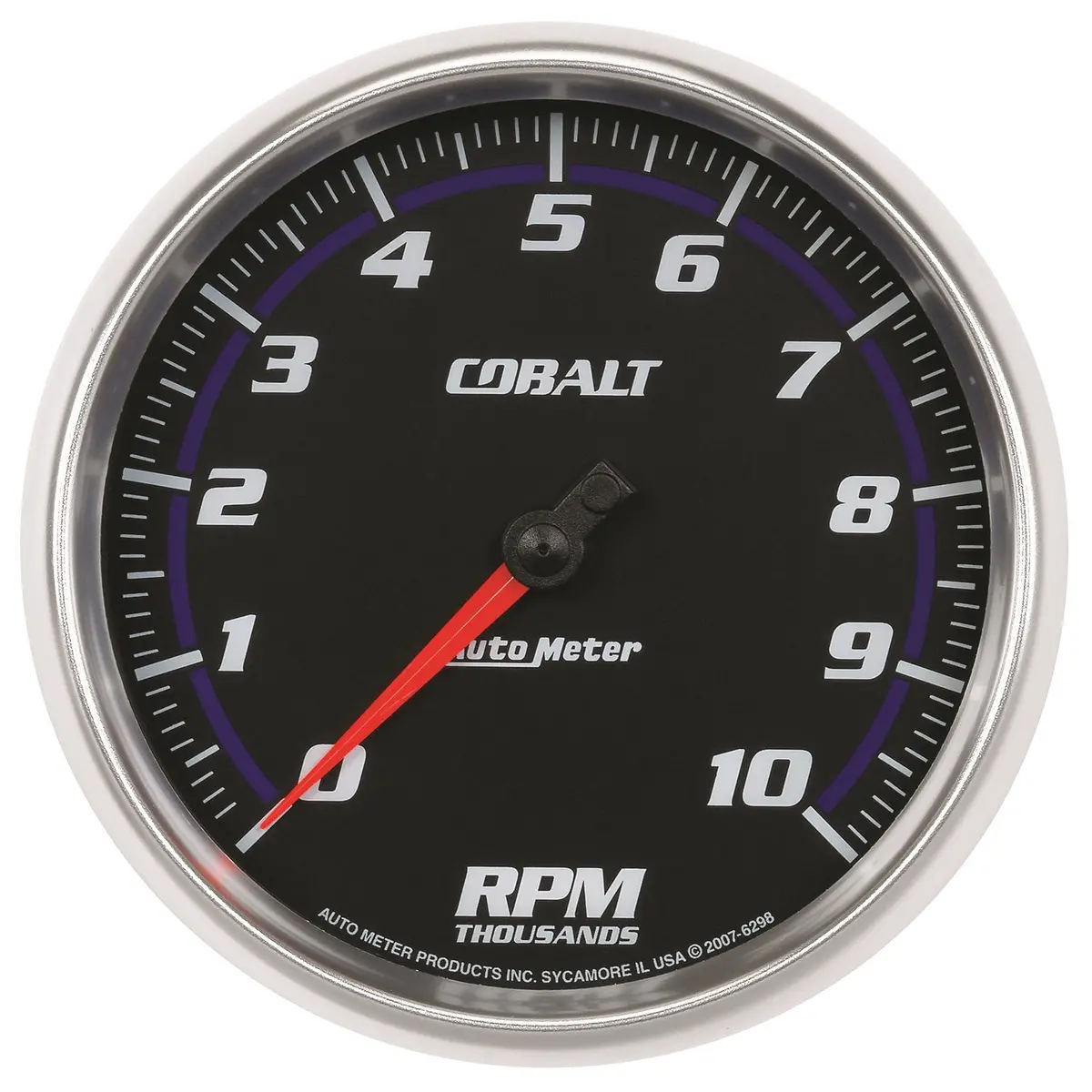 5 In. In-Dash Tachometer 0-10000 Rpm Cobalt 1