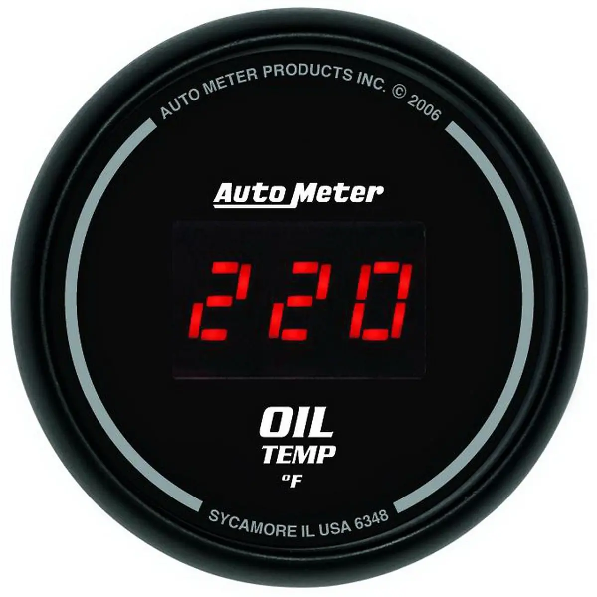2-1/16 In. Oil Temperature 0-340 Fahrenheit Sport-Comp Digital 1