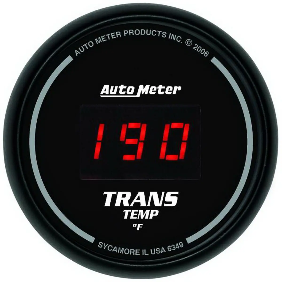2-1/16 In. Transmission Temperature 0-340 Fahrenheit Sport-Comp Digital 1