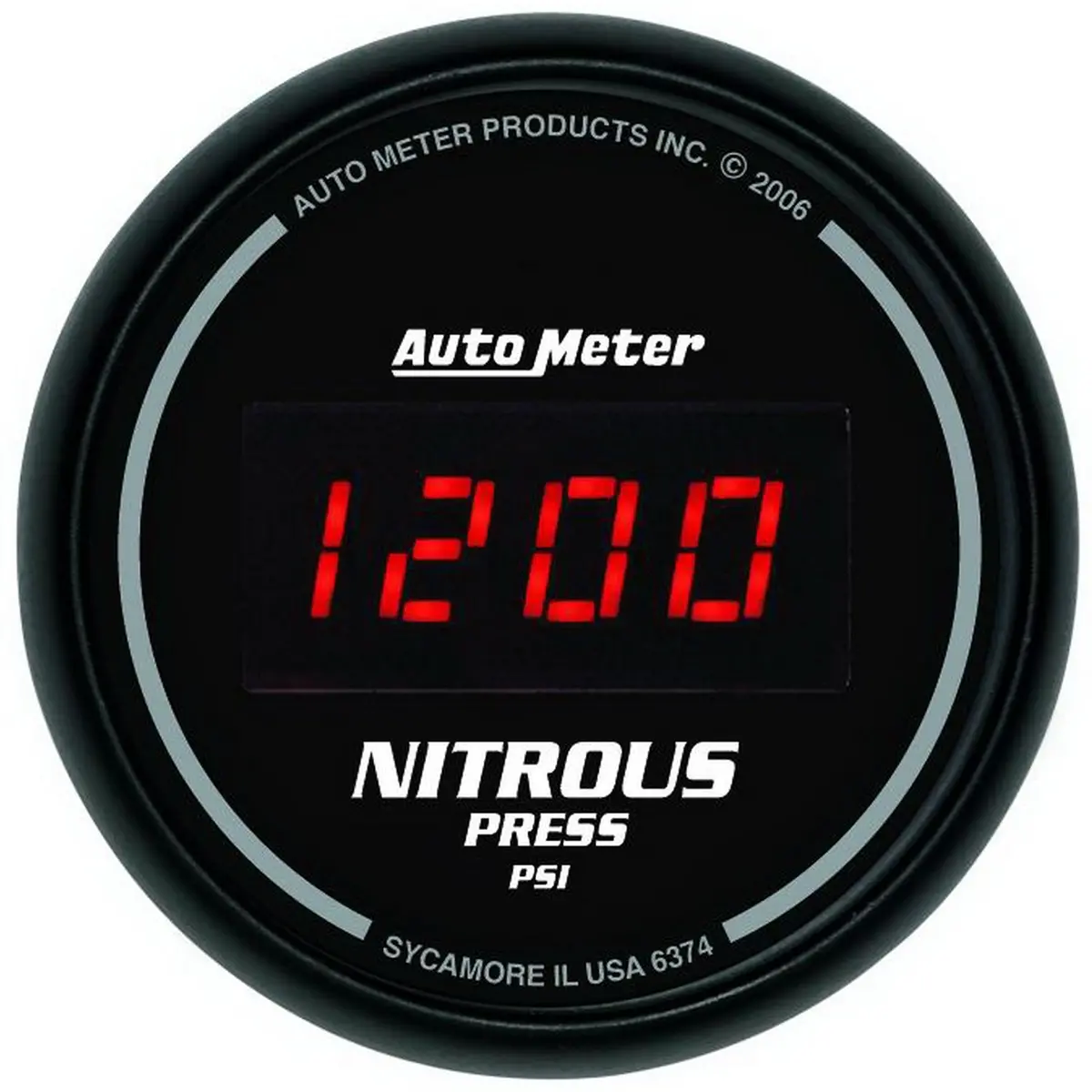 2-1/16 In. Nitrous Pressure 0-1600 Psi Sport-Comp Digital 1