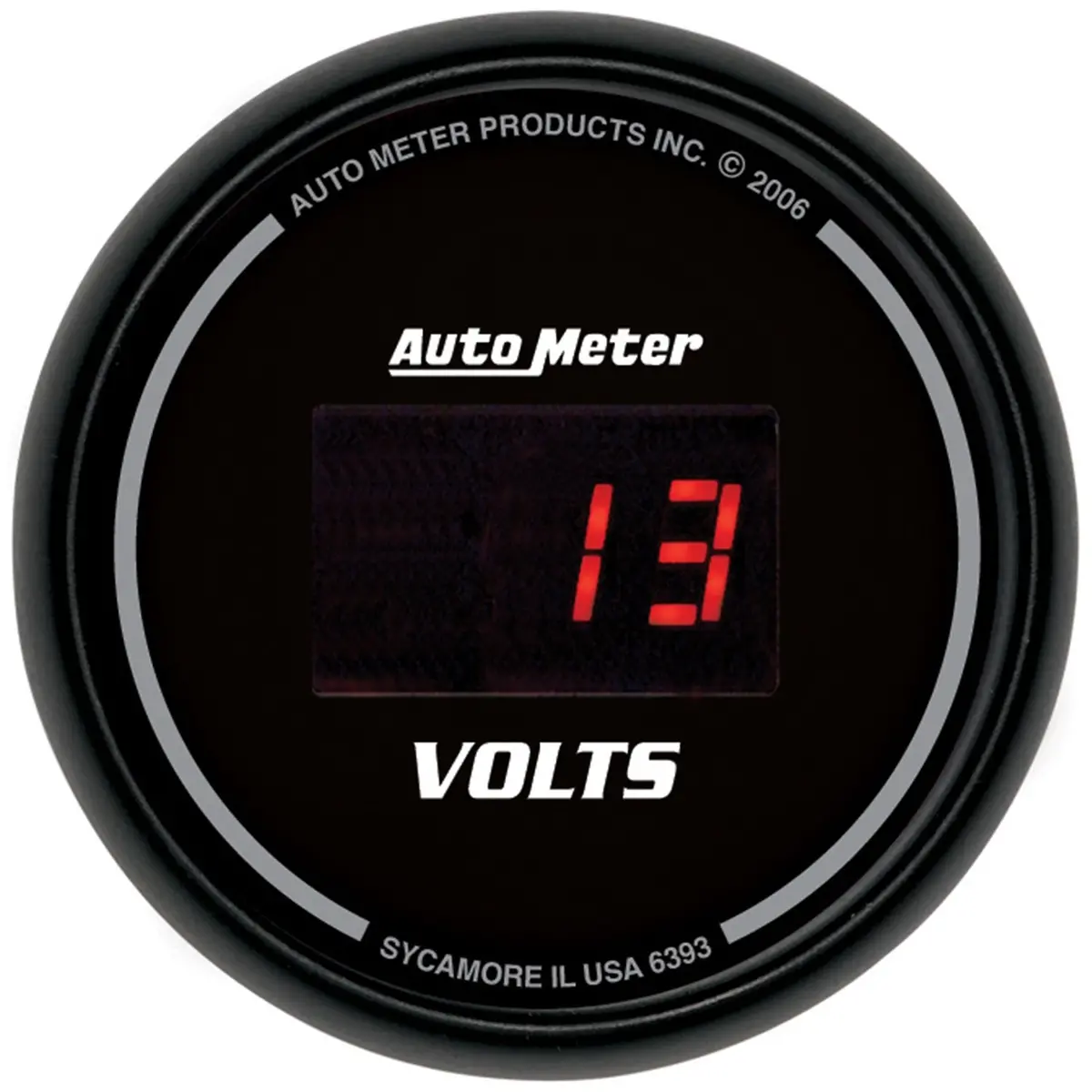 2-1/16 In. Voltmeter 8-18V Sport-Comp Digital 1