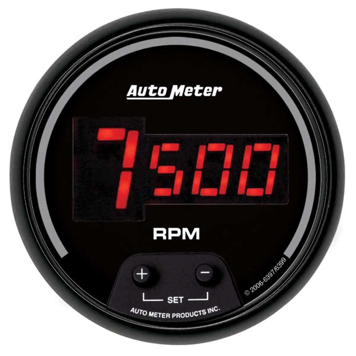 3-3/8 In. In-Dash Tachometer 0-10000 Rpm Sport-Comp Digital 1
