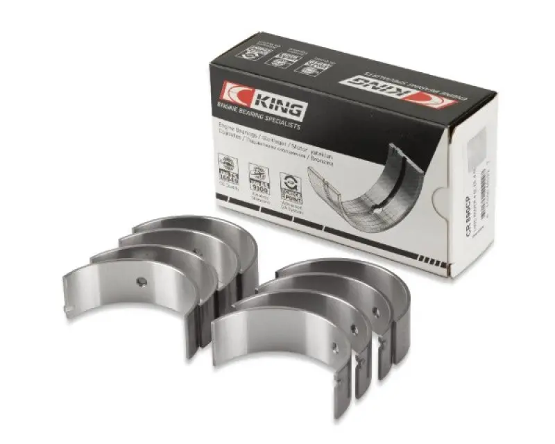 King Subaru Ej15/Ej16/Ej18/Ej20/Ej22/Ej25 (Size 0.75Mm) Silicone Bi-Metal Alum Rod Bearing Set 1