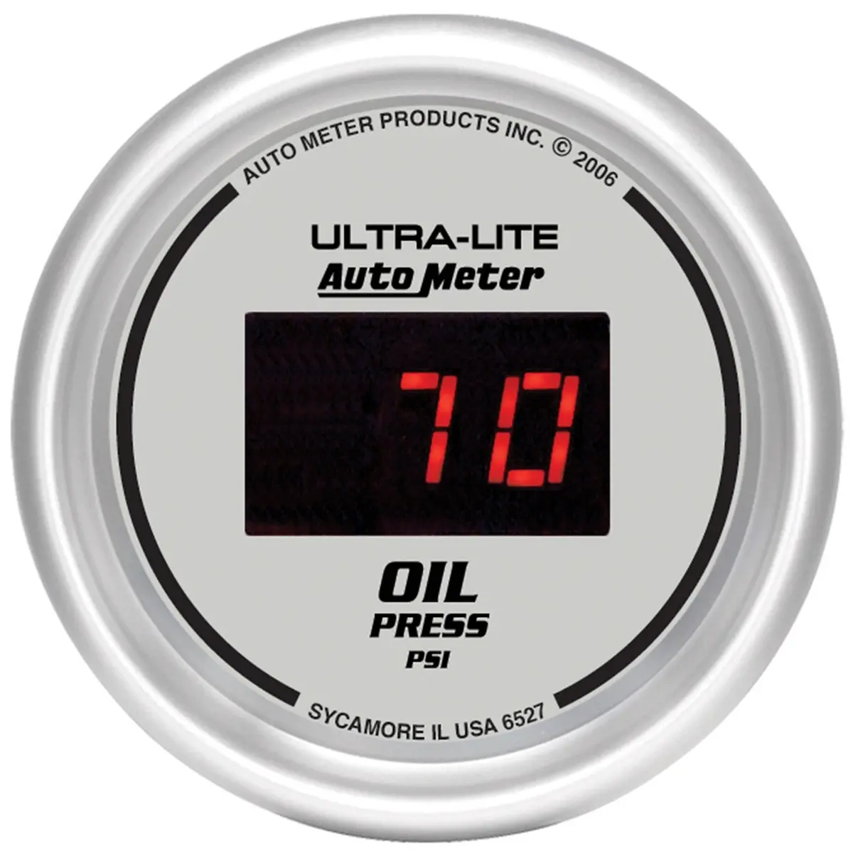 2-1/16 In. Oil Pressure 5-100 Psi Ultra-Lite Digital 1