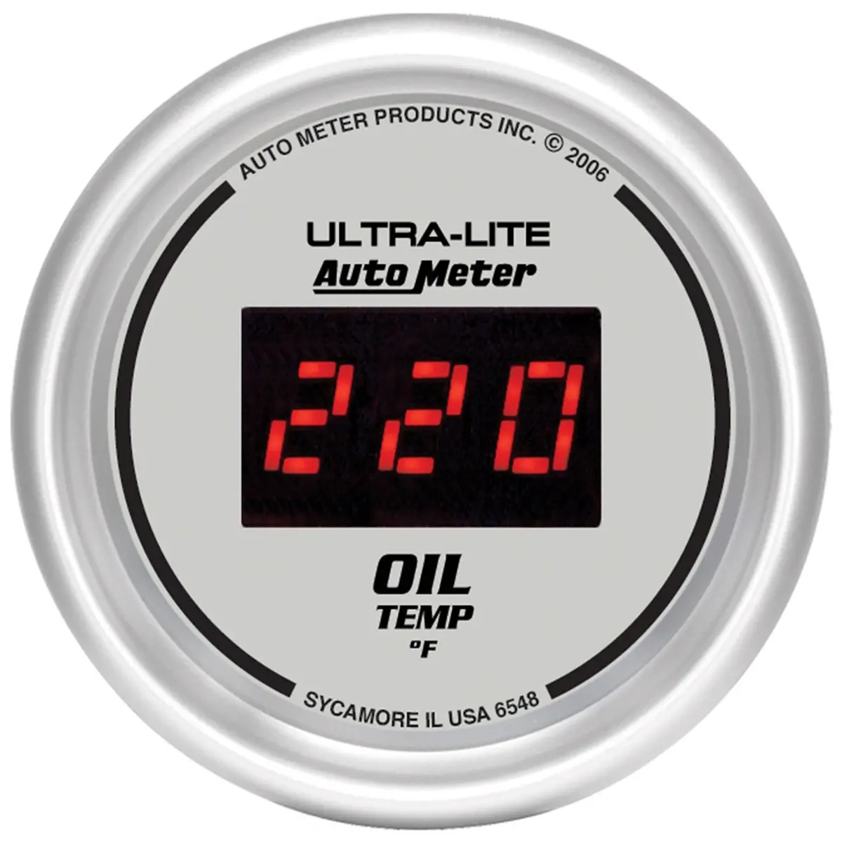 2-1/16 In. Oil Temperature 0-340 Fahrenheit Ultra-Lite Digital 1