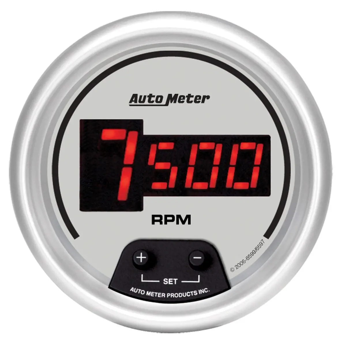 3-3/8 In. In-Dash Tachometer 0-10000 Rpm Ultra-Lite Digital 1