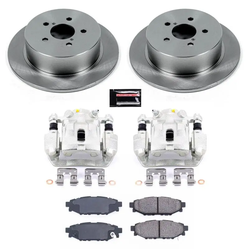 Power Stop 05-09 Subaru Legacy Rear Autospecialty Brake Kit W/Calipers 1