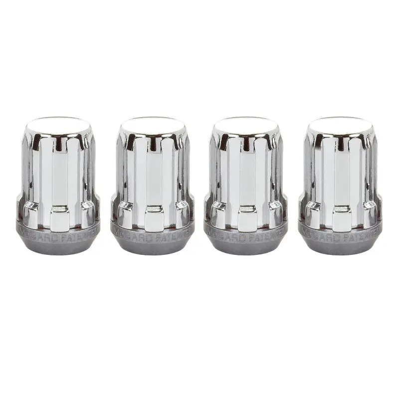Mcgard Splinedrive Lug Nut (Cone Seat) M12x1.25 / 1.24In. Length (4-Pack) - Chrome (Req. Tool) 1