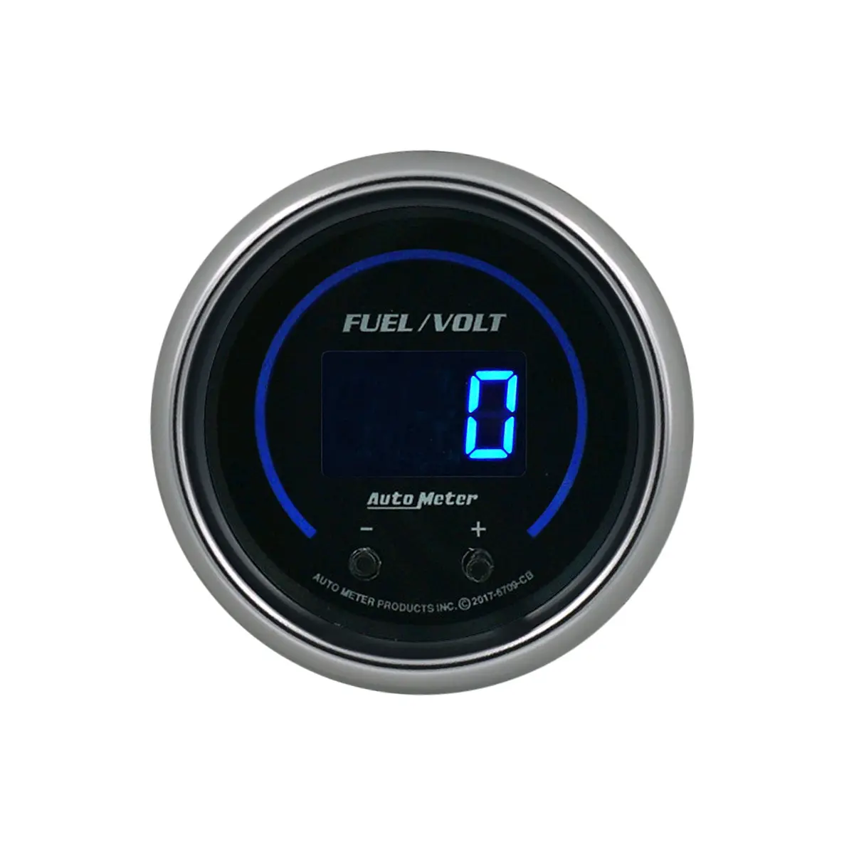 Gauge  Fuel/Volt  2 1/16" Two Channel  Selectable  Cobalt Elite Digital 1