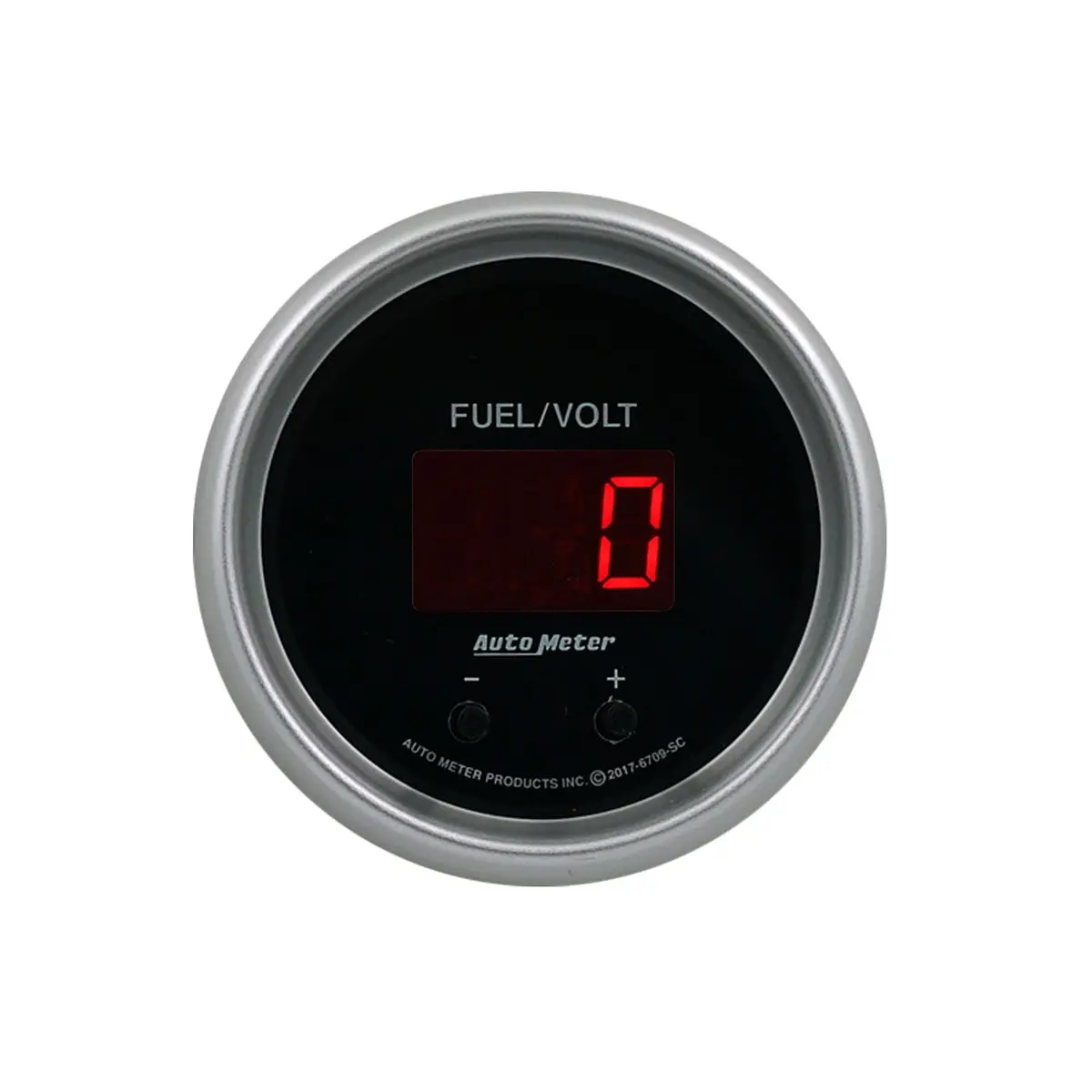 Gauge  Fuel/Volt  2 1/16" Two Channel  Selectable  Sport-Comp Elite Digital 1