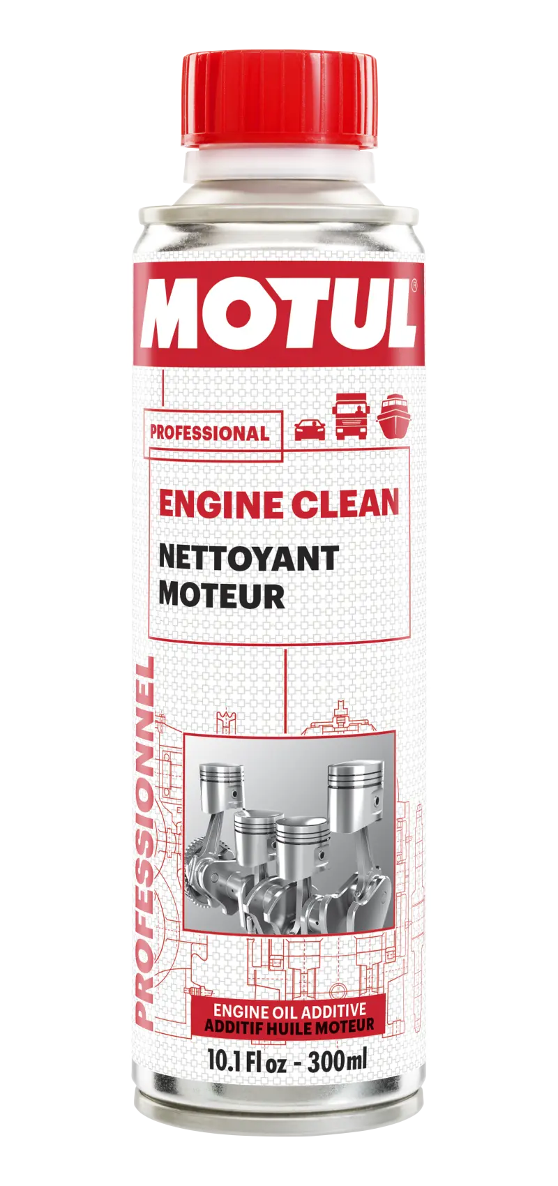 Red Line Engine Clean Additive – 300Ml Concentrated Formula For Internal Engine Cleaning 1