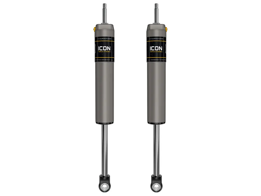 Icon 2023-2024 Ford F-250/F-350 Super Duty 4Wd 4.5” Lift Front V.S. 2.5 Aluminum Series Shocks Internal Reservoir Pair 1