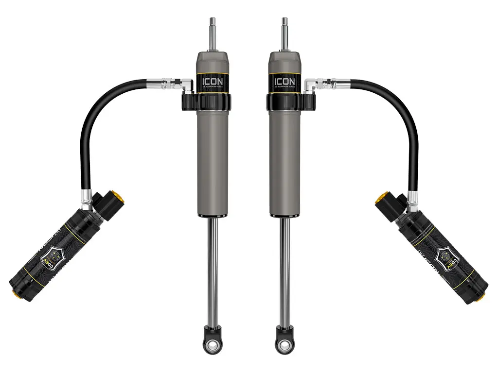 Icon 2023-2024 Ford F-250/F-350 Super Duty 4Wd 4.5” Lift Front V.S. 2.5 Aluminum Series Shocks Remote Reservoir W/ Cdev Pair 1