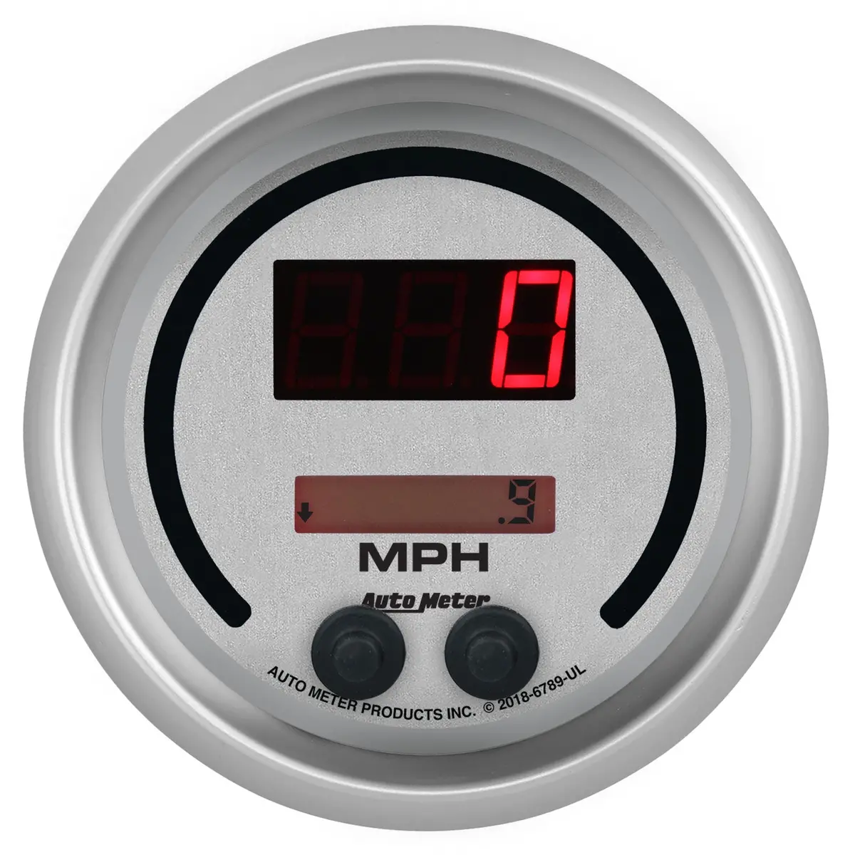 Gauge  Speedo  3 3/8"  260Mph / 260Km/H  Elec Program  Ultra-Lite Elite Digital 1