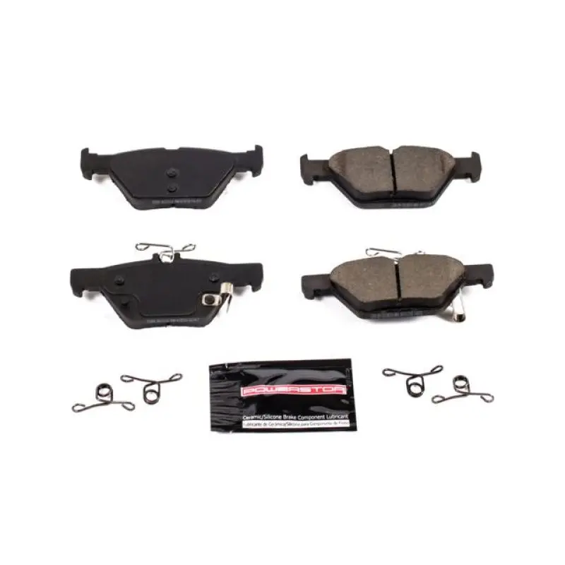 Power Stop 2019 Subaru Ascent Rear Z23 Evolution Sport Brake Pads W/Hardware 1