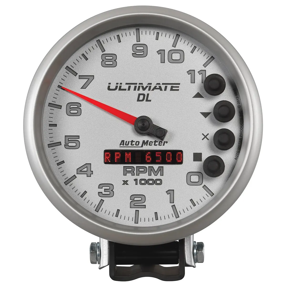 5 In. Tachometer 0-11000 Rpm Pedestal Ultimate Dl Playback Silver 1
