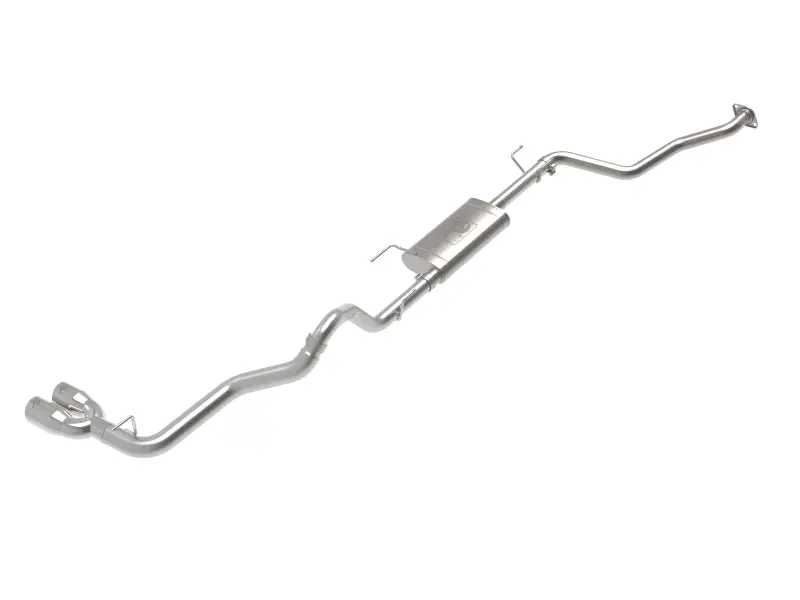 Afe 2024 Toyota Tacoma L4 2.4L Vulcan Series 2.5-3In 304 Ss Steel Cat-Back Exhaust W/Polished Tips 1