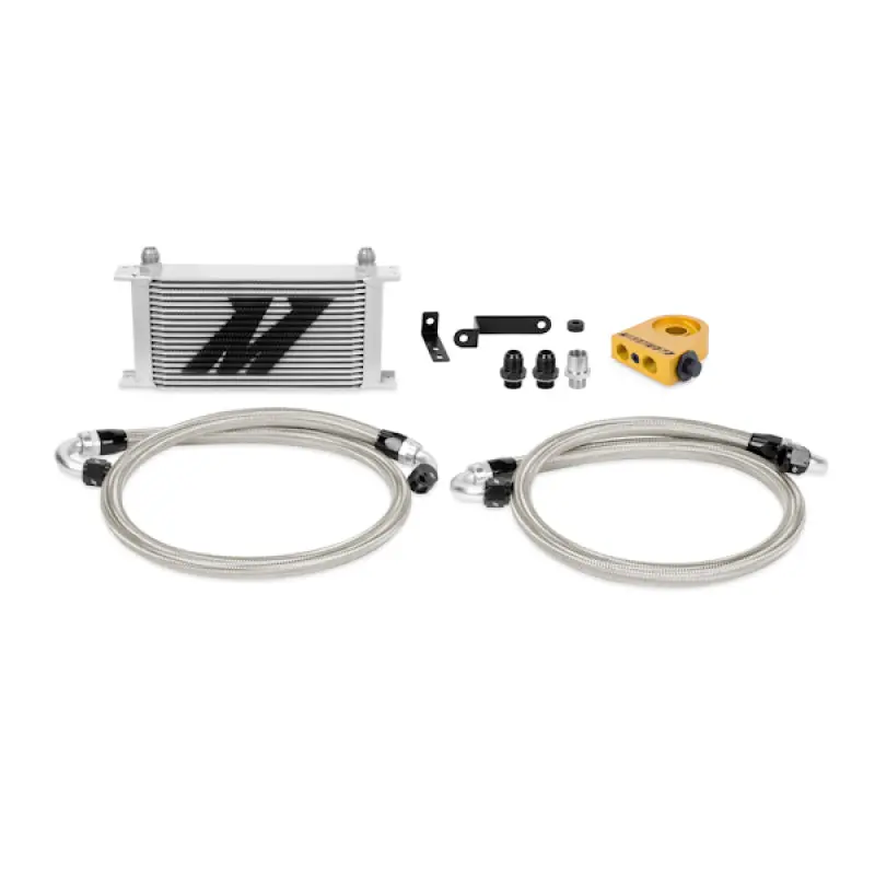 Mishimoto 08-14 Wrx/Sti Thermostatic Oil Cooler Kit - Silver 1