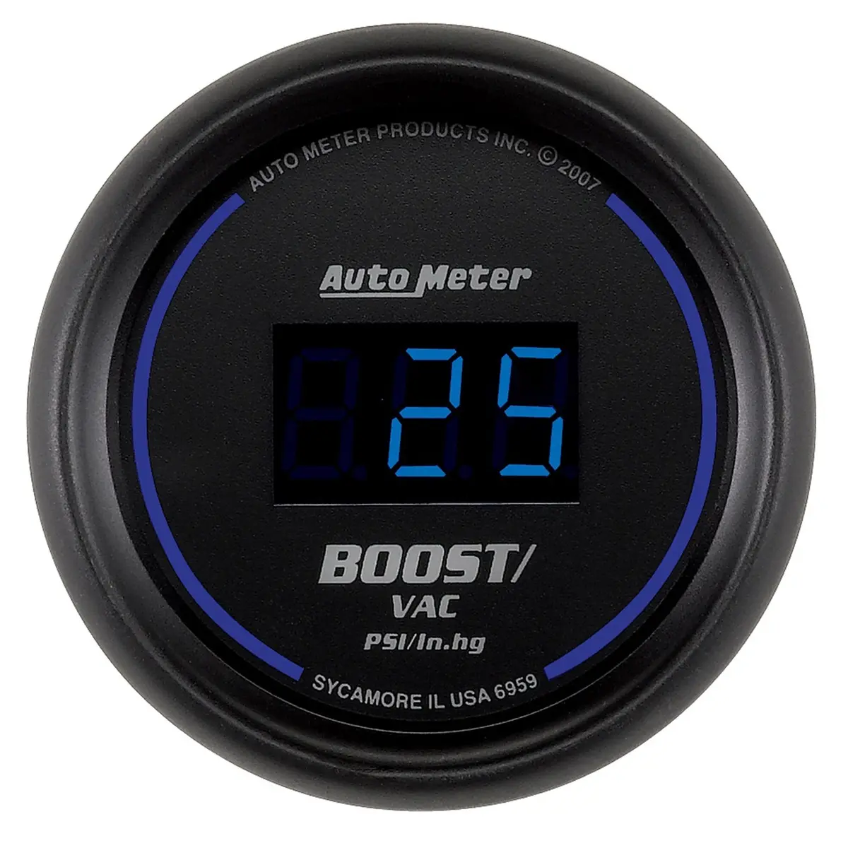 2-1/16 In. Boost/Vacuum 30 In Hg/30 Psi Cobalt Digital 1