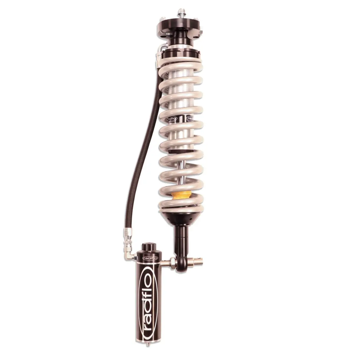 2021+ Ford Bronco - Radflo Suspension Oe Replacement 2.5" Diameter Front Coil Overs With Remote Reservoirs And Adjusters, Extended Travel For Use With Aftermarket Uca 1