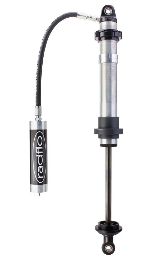 Off Road 2.5 Inch Coil-Over 8 Inch Travel W/ 7/8 Inch Shaft W/ Remote Reservoir W/ Dual Rate Spring Hardware Radflo Suspension 1