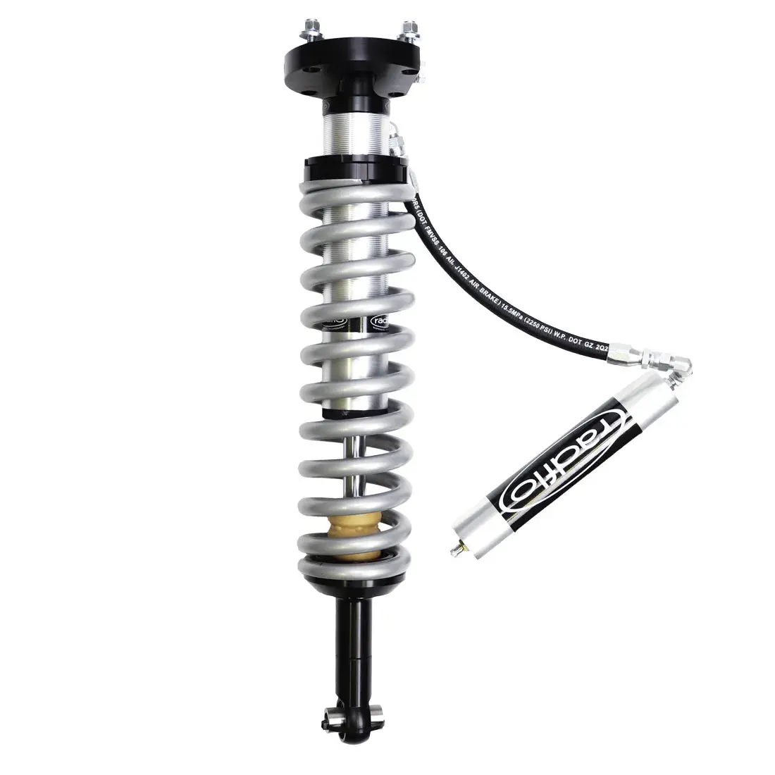 Radflo Oe Replacement 2.5 Front Coilover Kit Toyota Lc250 Lexus Gx550 2024+ With Remote Reservoir And Compression Adjuster Extended For Use With Aftermarket Upper Control Arms 2.5″ Lift 1